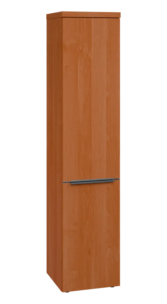 SIN 5 - 42D kancelářská skříň, 2-dveřová, pravá, 1820x400x400, olše jantar